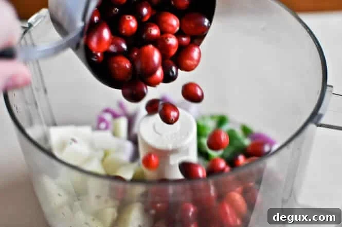 Cranberry Pear Salsa