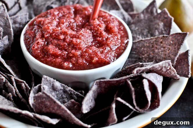 Cranberry Pear Salsa