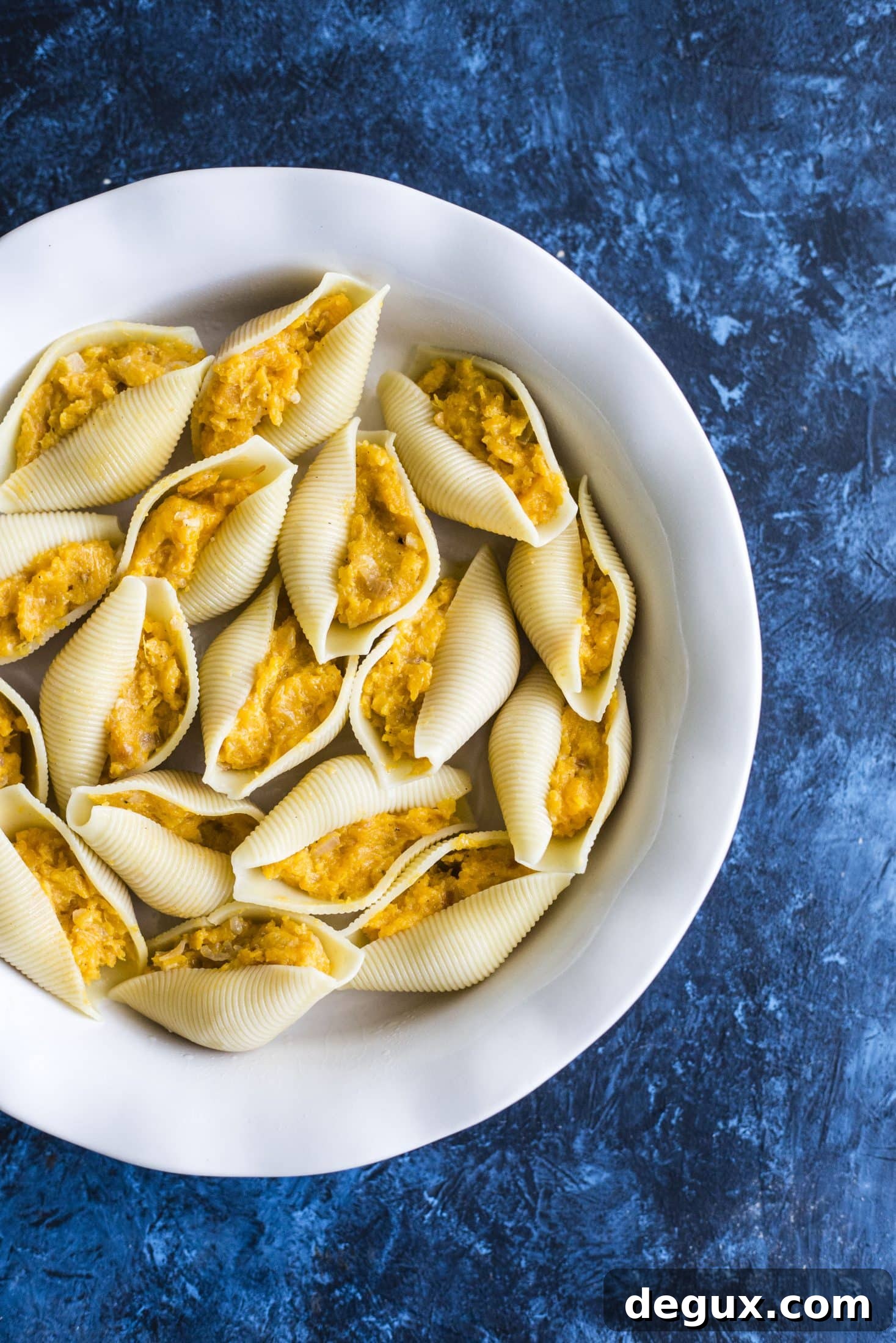 butternut squash stuffed shells and cheese I howsweeteats.com