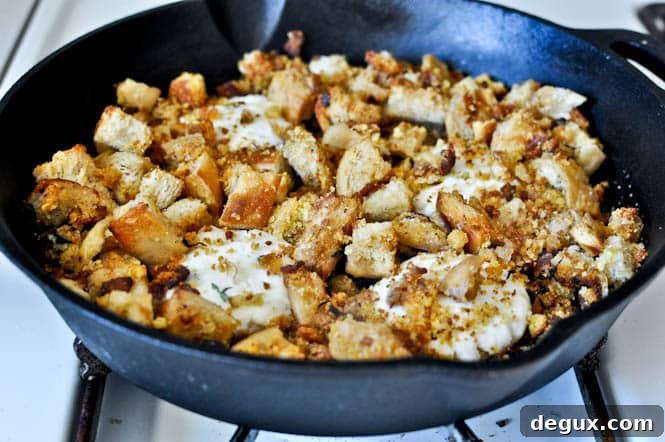 Day After Thanksgiving Breakfast Hash with Cheddar Mashed Potato Pancakes