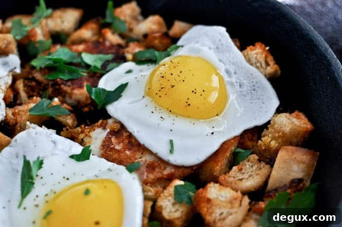 Day After Thanksgiving Breakfast Hash with Cheddar Mashed Potato Pancakes
