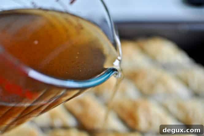 Honey vanilla syrup