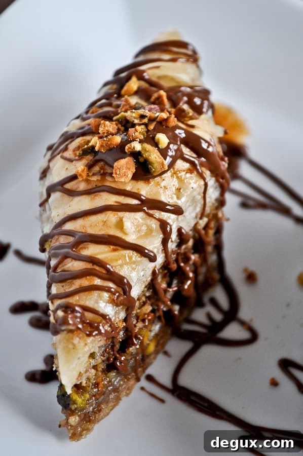 Baklava slices