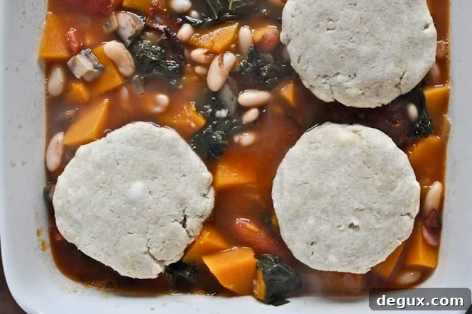 Minestrone Pot Pie with Whole Wheat Parmesan Biscuits Minestrone Pot Pie with Whole Wheat Parmesan Biscuits