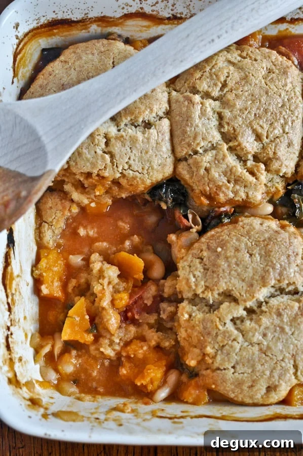 Minestrone Pot Pie with Whole Wheat Parmesan Biscuits Minestrone Pot Pie with Whole Wheat Parmesan Biscuits