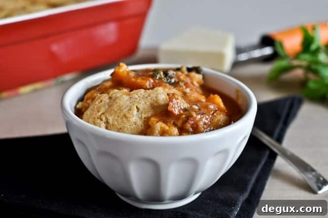 Minestrone Pot Pie with Whole Wheat Parmesan Biscuits Minestrone Pot Pie with Whole Wheat Parmesan Biscuits