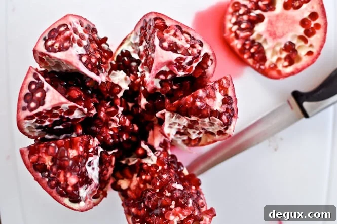 Pomegranate Pear Crumble Cups Pomegranate Pear Crumble Cups