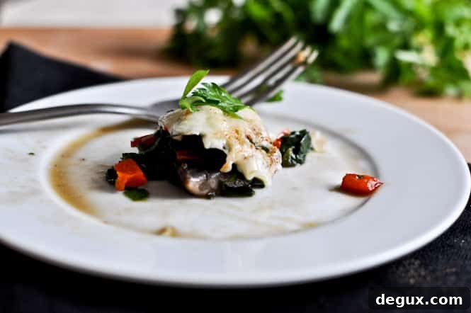 Stuffed Fontina Portobello Skillet Stuffed Fontina Portobello Skillet