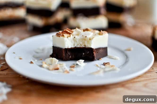 Mocha Coconut Fudge I howsweeteats.com