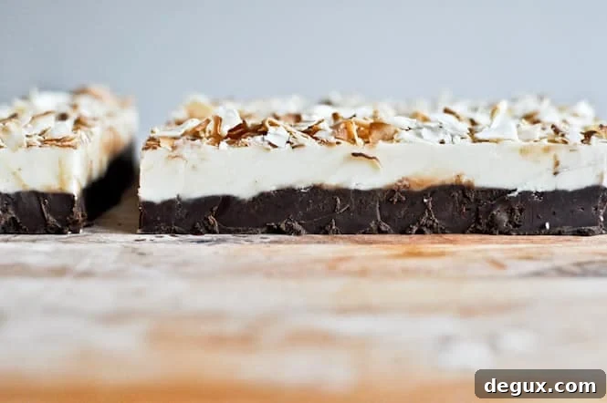 Mocha Coconut Fudge I howsweeteats.com