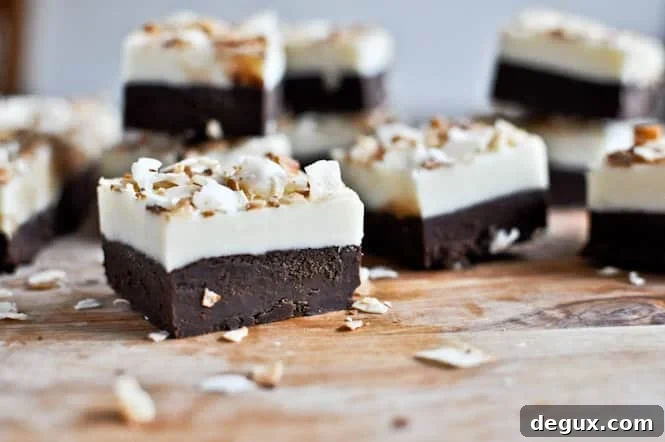 Mocha Coconut Fudge I howsweeteats.com