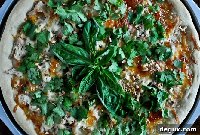 Thai Chicken Pizza Thai Chicken Pizza