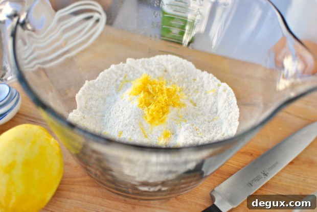 lemon zest