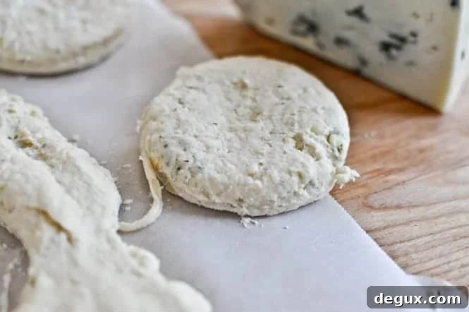 Blue Cheese Biscuits with Pinot Noir Butter