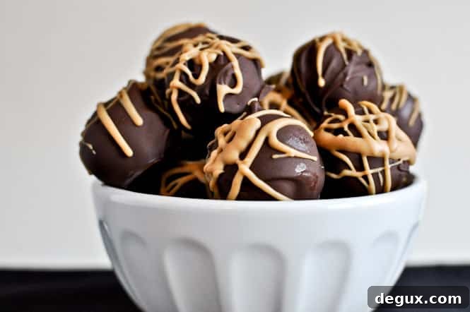 Crispy Chocolate Peanut Butter Cookie Dough Truffles Crispy Chocolate Peanut Butter Cookie Dough Truffles