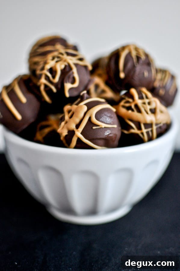 Crispy Chocolate Peanut Butter Cookie Dough Truffles Crispy Chocolate Peanut Butter Cookie Dough Truffles