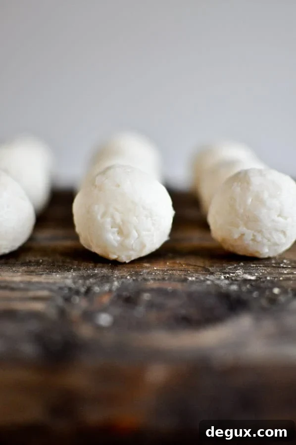 Gooey Chocolate Coconut Truffles I howsweeteats.com