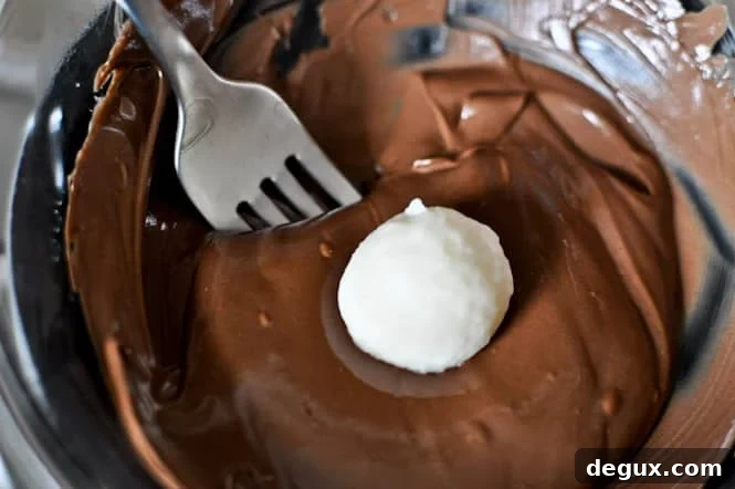 Gooey Chocolate Coconut Truffles I howsweeteats.com