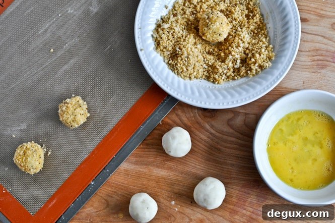 Crispy Parmesan Potato Puffs Crispy Parmesan Potato Puffs
