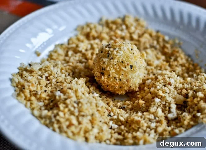 Crispy Parmesan Potato Puffs Crispy Parmesan Potato Puffs