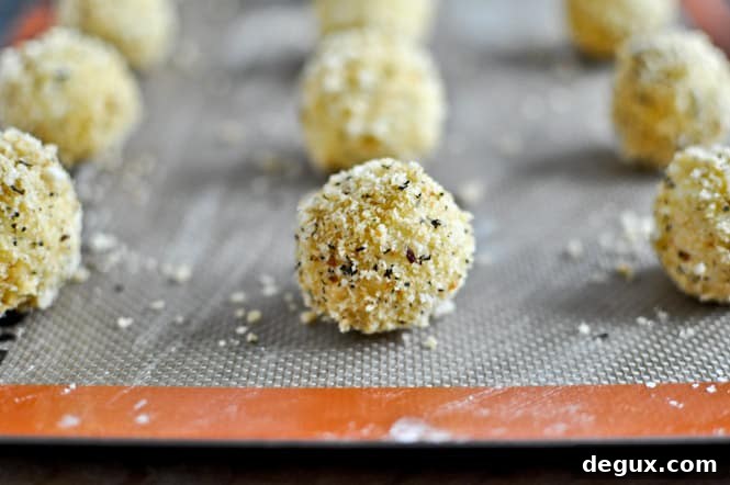 Crispy Parmesan Potato Puffs Crispy Parmesan Potato Puffs