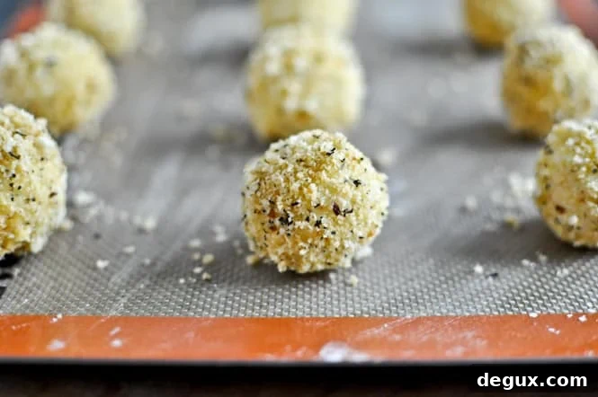 Crispy Parmesan Potato Puffs I howsweeteats.com Crispy Parmesan Potato Puffs I howsweeteats.com
