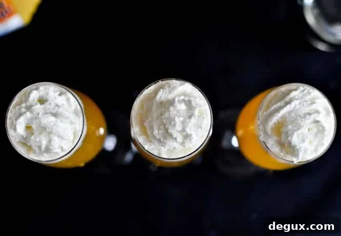 Creamsicle Mimosas