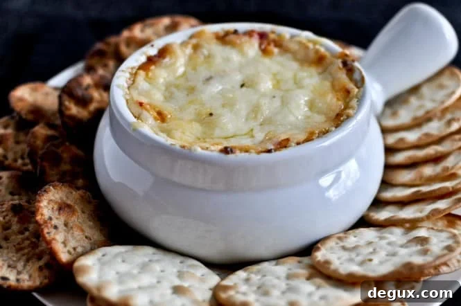 Hot + Cheesy Roasted Red Pepper Dip Hot + Cheesy Roasted Red Pepper Dip