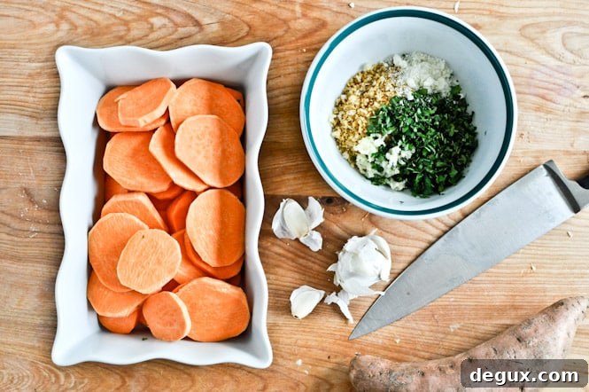 Herb Crusted Sweet Potato Bites