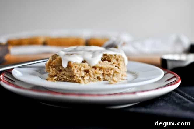 Banana Bread Snack Cake