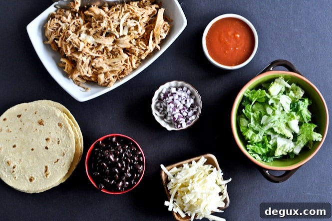 Crockpot Cheddar Beer Chicken Tacos Crockpot Cheddar Beer Chicken Tacos