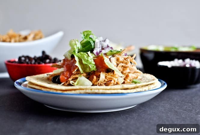 Crockpot Cheddar Beer Chicken Tacos Crockpot Cheddar Beer Chicken Tacos