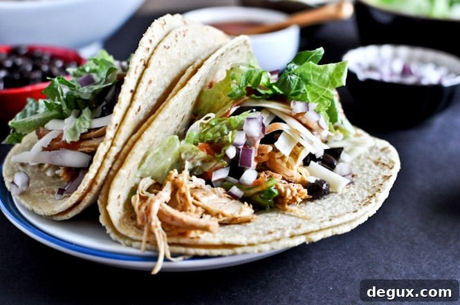 Crockpot Cheddar Beer Chicken Tacos Crockpot Cheddar Beer Chicken Tacos