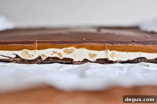 Homemade Snickers Bars Homemade Snickers Bars