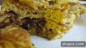 pancakes with chips