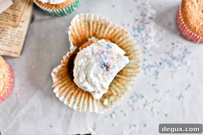 Angel Food Cupcakes I howsweeteats.com Angel Food Cupcakes I howsweeteats.com