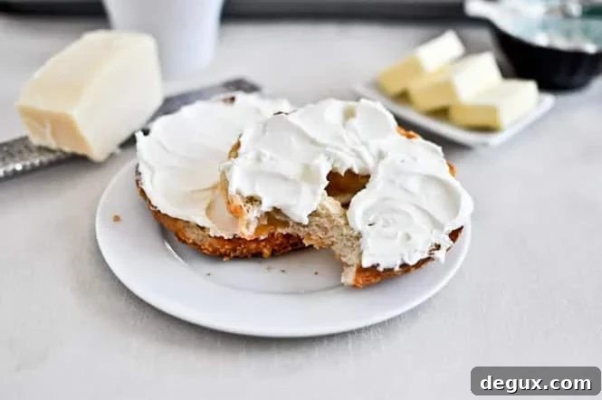 Homemade Asiago Cheese Bagels