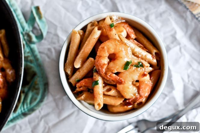 Spicy Parmesan Shrimp Skillet