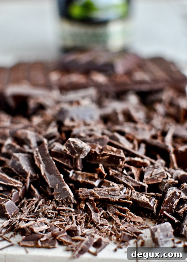 No Bake Milk Chocolate Bailey's Truffle Cake
