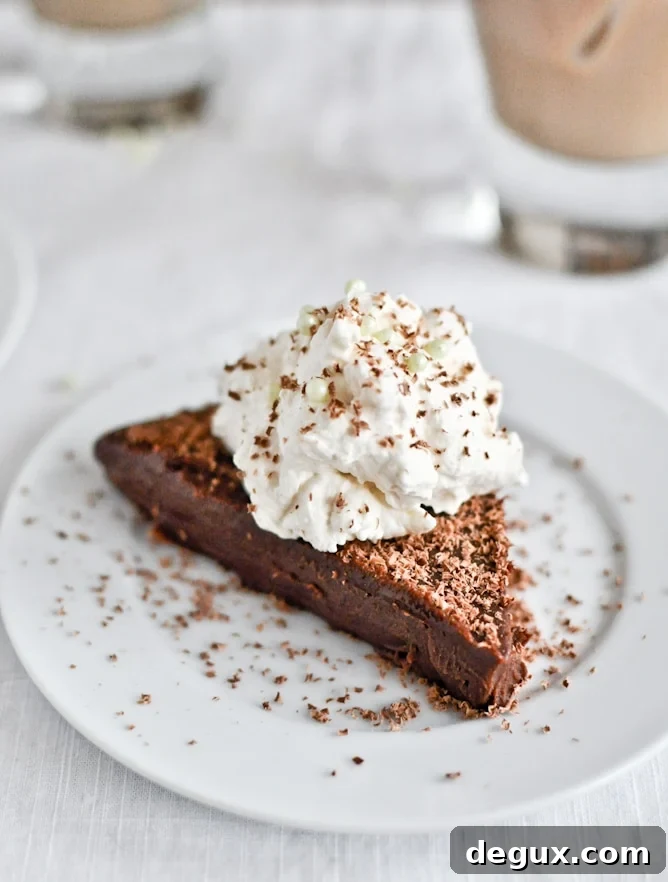 No Bake Milk Chocolate Bailey's Truffle Cake