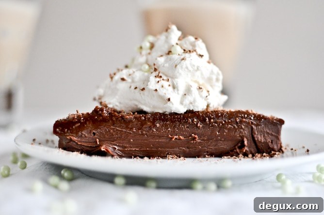 No Bake Milk Chocolate Bailey's Truffle Cake