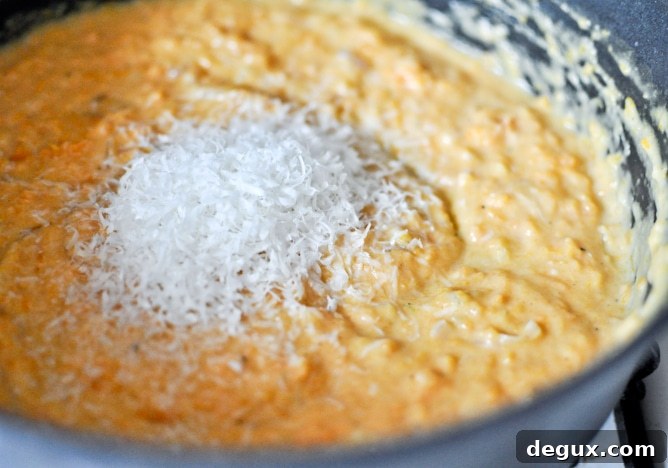 Sweet Potato Cream Pasta with Crispy Kale