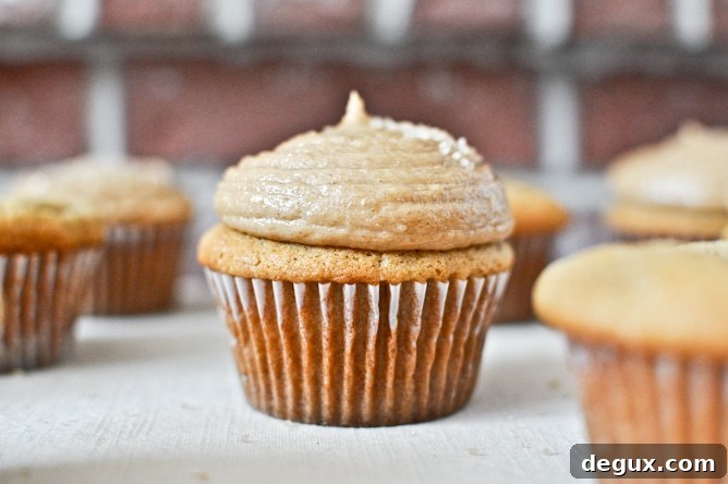 Brown Sugar Cupcakes with Peanut Butter Brown Sugar Frosting Brown Sugar Cupcakes with Peanut Butter Brown Sugar Frosting