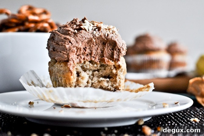 Banana Boat Cupcakes