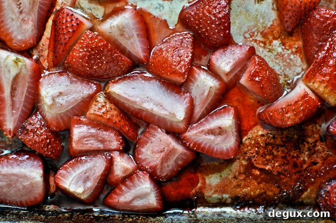 Roasted Strawberry Brown Butter Pancakes Roasted Strawberry Brown Butter Pancakes