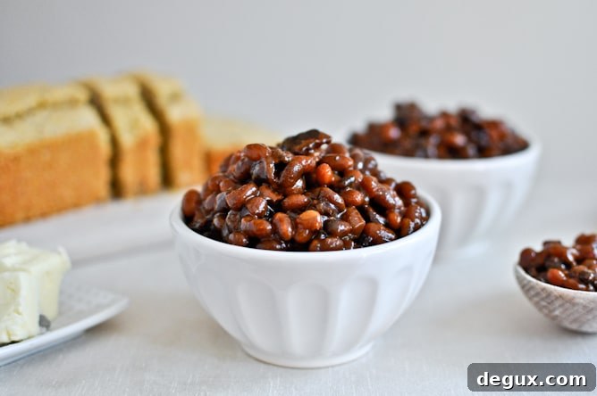 Crockpot Bacon Bourbon Baked Beans Crockpot Bacon Bourbon Baked Beans