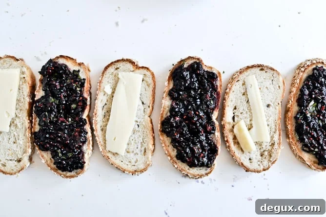 Grilled Fontina + Blackberry Basil Smash Sandwiches Grilled Fontina + Blackberry Basil Smash Sandwiches