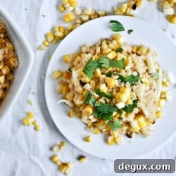 Grilled Corn and Cheddar Quinoa Salad with Lime and Herbs 2 img 25249 6