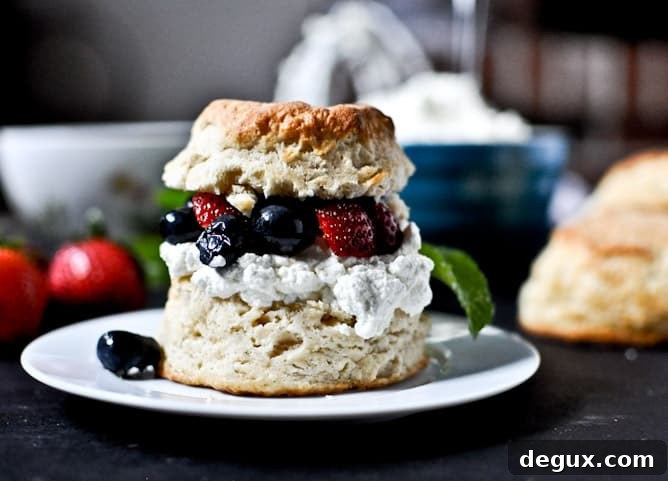 Garnished shortcake
