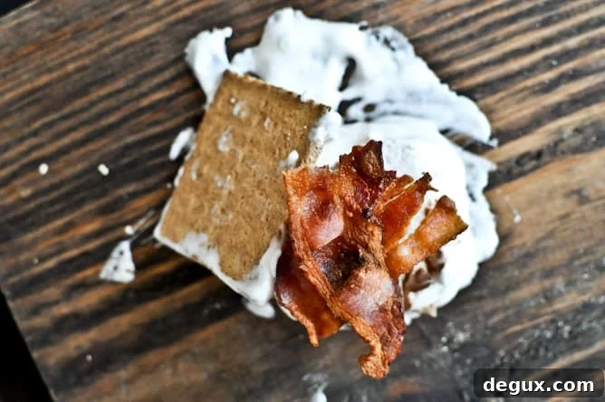 Bourbon Bacon Marshmallow S'mores Bourbon Bacon Marshmallow S'mores